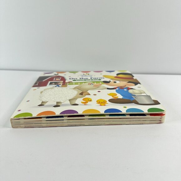 2/$6 Disney On the Farm Touch-and-Feel book (Board Book) - Picture 11 of 12